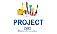 Project Instrument Set Tools Equipment Concept