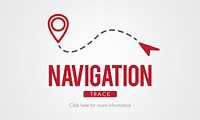 Navigation Gps Pilot Planning Position Route Concept