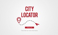 Navigation GPS City Locator Explore Concept