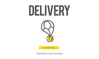 Delivery Courier Commodity Freight Goods Order Concept