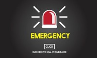 Emergency Service Ambulance Hospital Care Concept