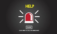 Help Emergency Accident Aid Concept