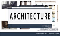 Architecture Layout Blueprint Build Constract Concept