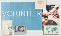 Volunteer Aid Assist Charity Giving Service Help Concept
