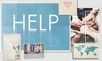 Help Aid Assistance Coaching Rescue Support Concept