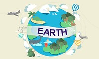 Earth Ecology Environment Conservation Globe Concept