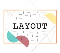 Layout Blueprint Design Editing Printing Art Concept