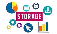 Storage Data Information Technology Concept