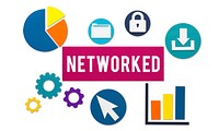 Networked Networking Internet Connection Concept