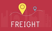 Shipping Logistic Delivery Freight Cargo Concept
