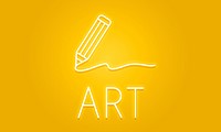 Art Pencil Drawing Creativity Imagination Skills Concept