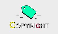 Tag Trademark Copyright Business Marketing Icon Concept