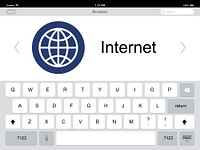 Keypad Global Communication Internet Concept