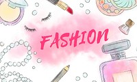 Chic Cosmetics Trendy Vogue Fashion Concept