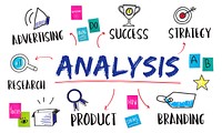Analysis Business Goal Investment Plan Concept