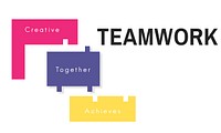Achievement Teamwork Creative Together Collaboration Graphic Concept
