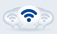 Wifi Technology Icon Sign Concept