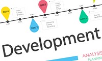 Timeline Process Progress Development Concept