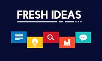 Creative Ideas Icon Boxes Concept