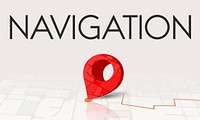 Route Navigation Map Location Journey GPS Concept