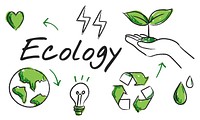 Ecology Green Energy Planet Diagram Word
