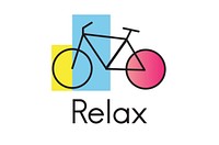 Bike Graphic Icon on White Background