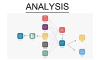 Analysis Model Flow Chart Icon