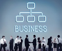 Business Organization Chart Company Concept
