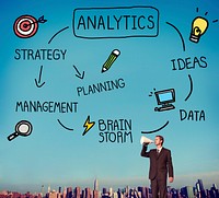 Analytics Ideas Strategy Brainstorm Information Concept