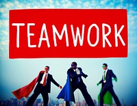 Teamwork Team Collaboration Togetherness Partnership Concept