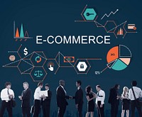 E-commerce Global Business Digital Marketing Concept