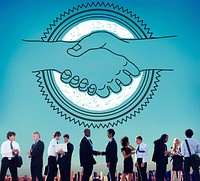 Agreement Greeting Handshake Partnership Team Concept