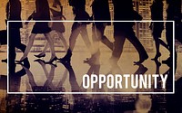 Opportunity Corporate Chance Development Concept