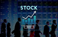 Stock Investment Banking Business Trade Exchange Concept