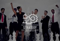 Strategy Tactics Planning Direction Goal Target Chess Concept