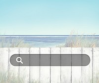 Beach Fence Relaxing Scenics Sea Concept