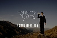 Communications Global World Business International Concept