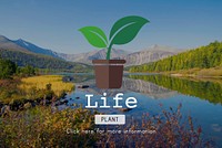 Life Balance Green Conservation Concept
