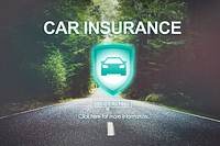 Car Insurance Damage Policy Transport Vehicle Concept