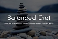 Balanced Diet Choice Eating Healthy Nutrition Concept