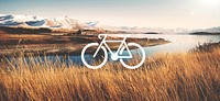 Bicycle Riding Bike Transportation Icon Concept