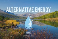 Clean Water Alternative Energy H2o Concept
