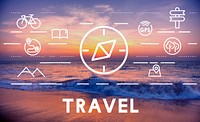 Journey Vacation Holiday Travel Compass Concept