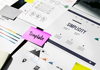 Web Template Content Layout Design Graphic Word