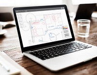 Architecture Plan Blueprint Layout Work Concept