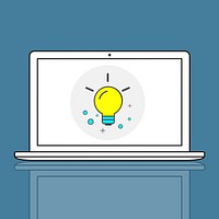 Ideas Lightbulb Innovation Thinking Icon Concept