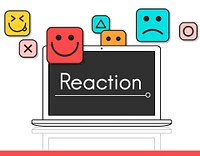 Customer evaluation feedback smiley emoticons