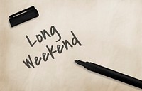 Long Weekend Relaxation Vacation Holiday Concept
