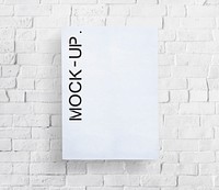 Mock Up Model Typography Object Sample Concept