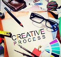 Creative Process Creativity Design Ideas Innovation Concept